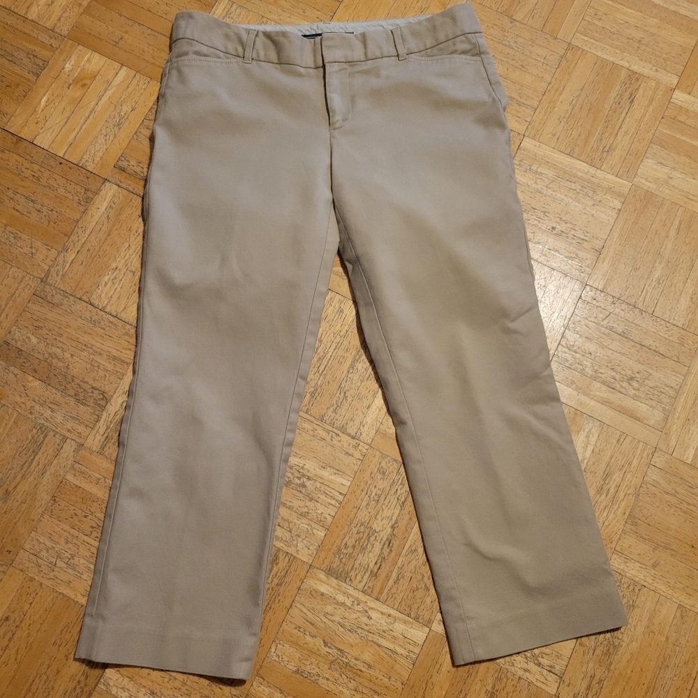 Gap Straight Gapstretch Capris Petite sz8
